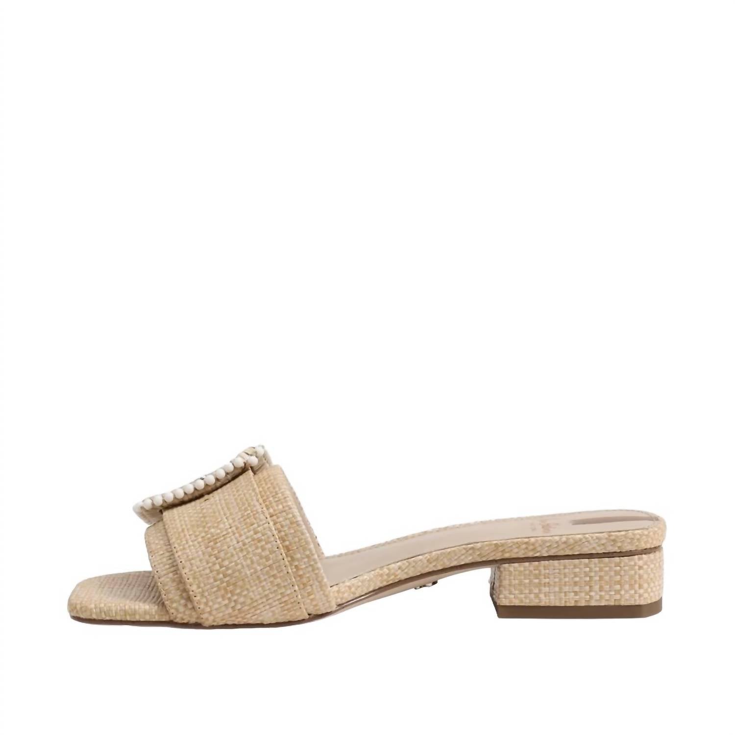 Сандалии Deacon Slide из выбеленного бука Sam Edelman — фото 2