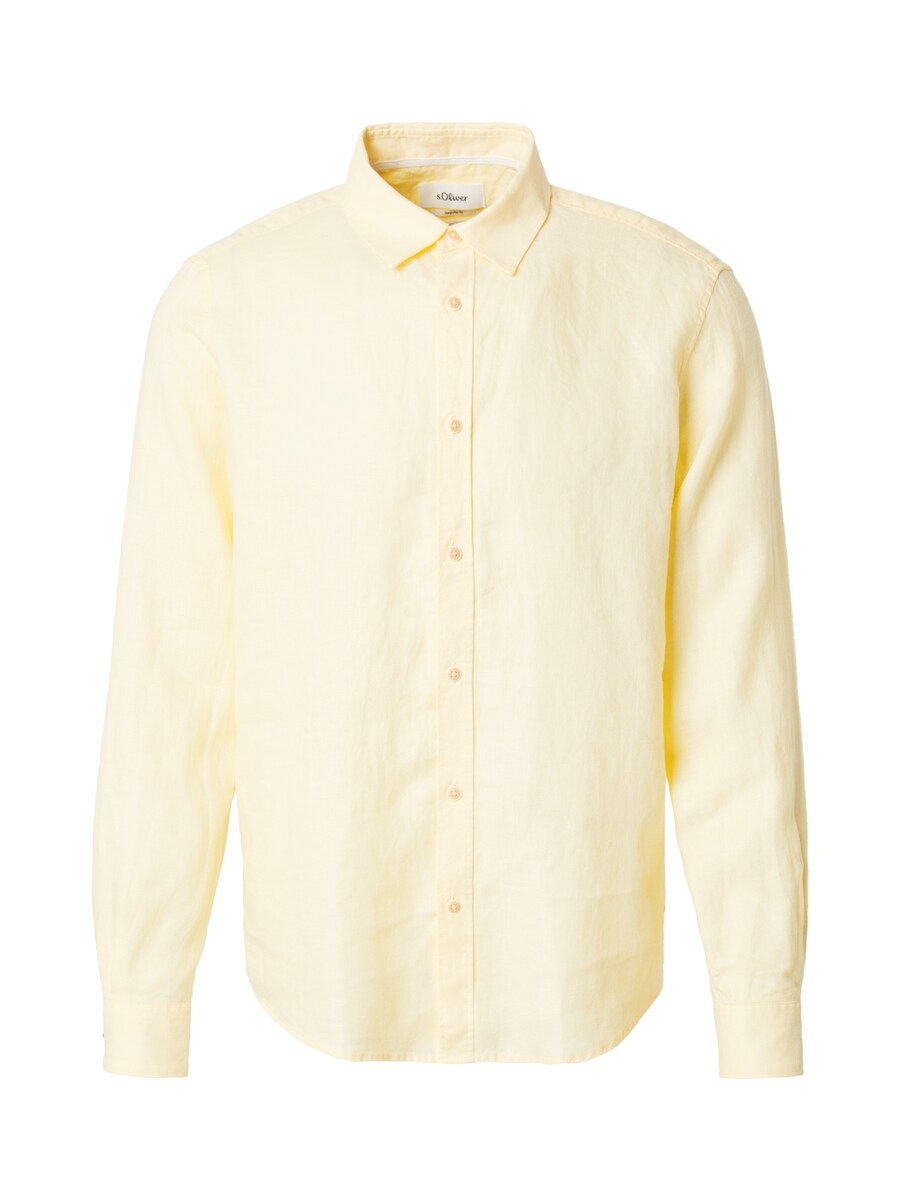 

Рубашка на пуговицах классического кроя s.Oliver, Lemon