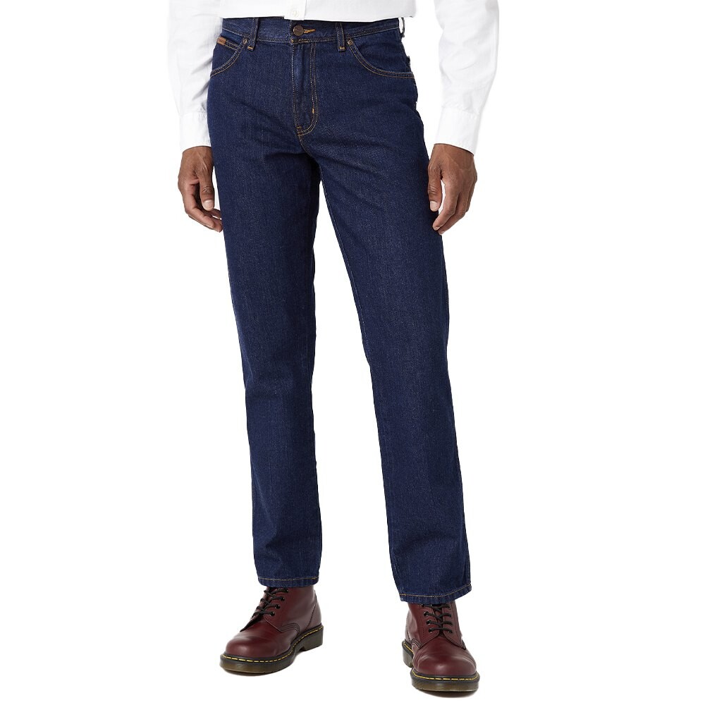 

Джинсы мужские Wrangler Texas прямые, темно-синий