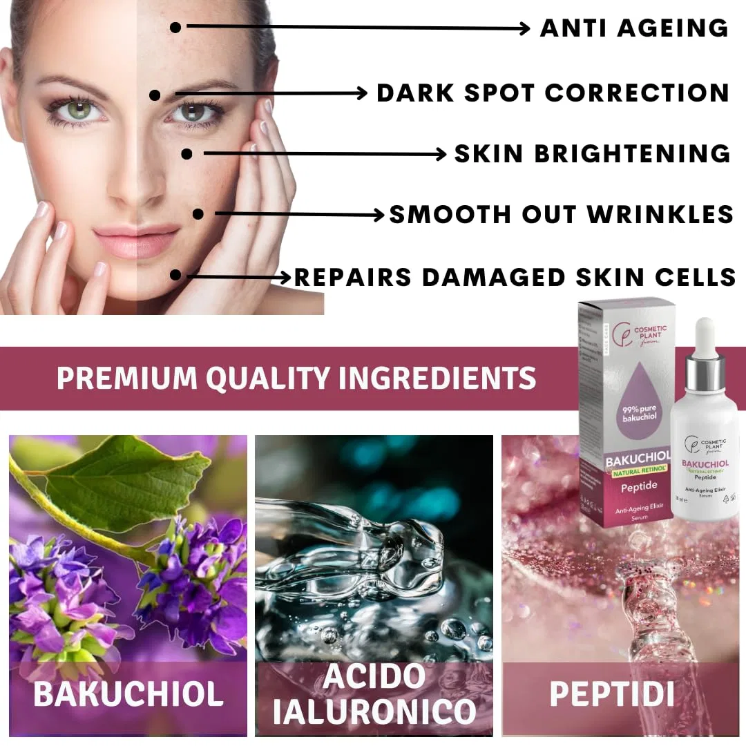 Бустер Cosmetic Plant — Антивозрастная -эликсир для лица, шеи и декольте, 30 мл — фото 3