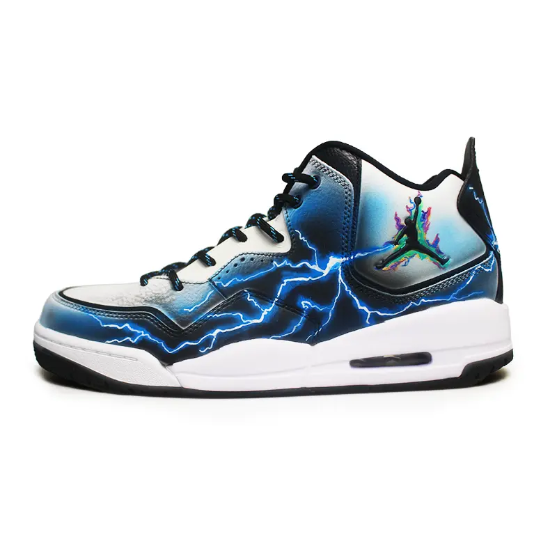 

Кроссовки Jordan Courtside 23 Vintage Basketball Shoes Men Mid-top White/Blue, белый