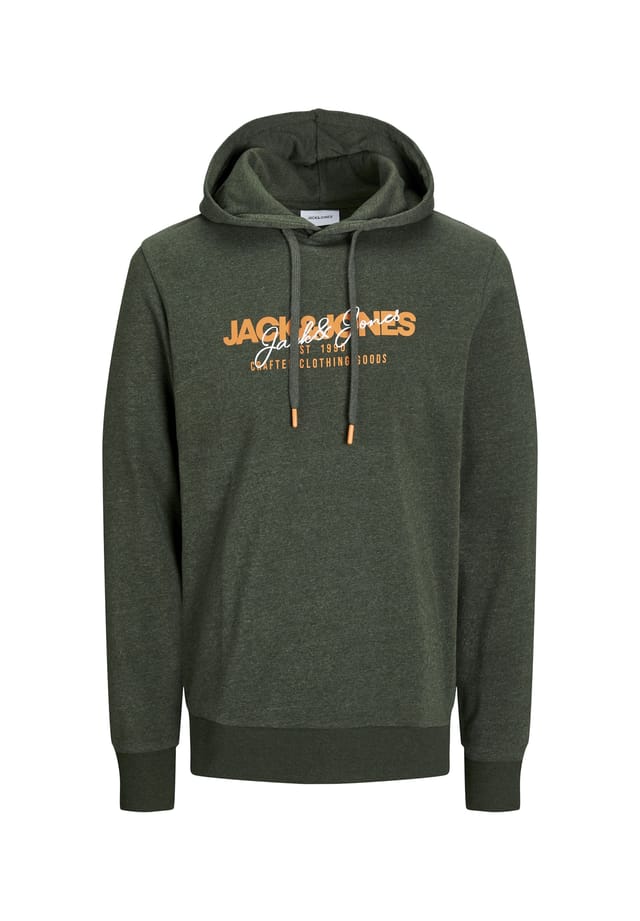 

Толстовка с капюшоном Alvis Jack & Jones, зеленый