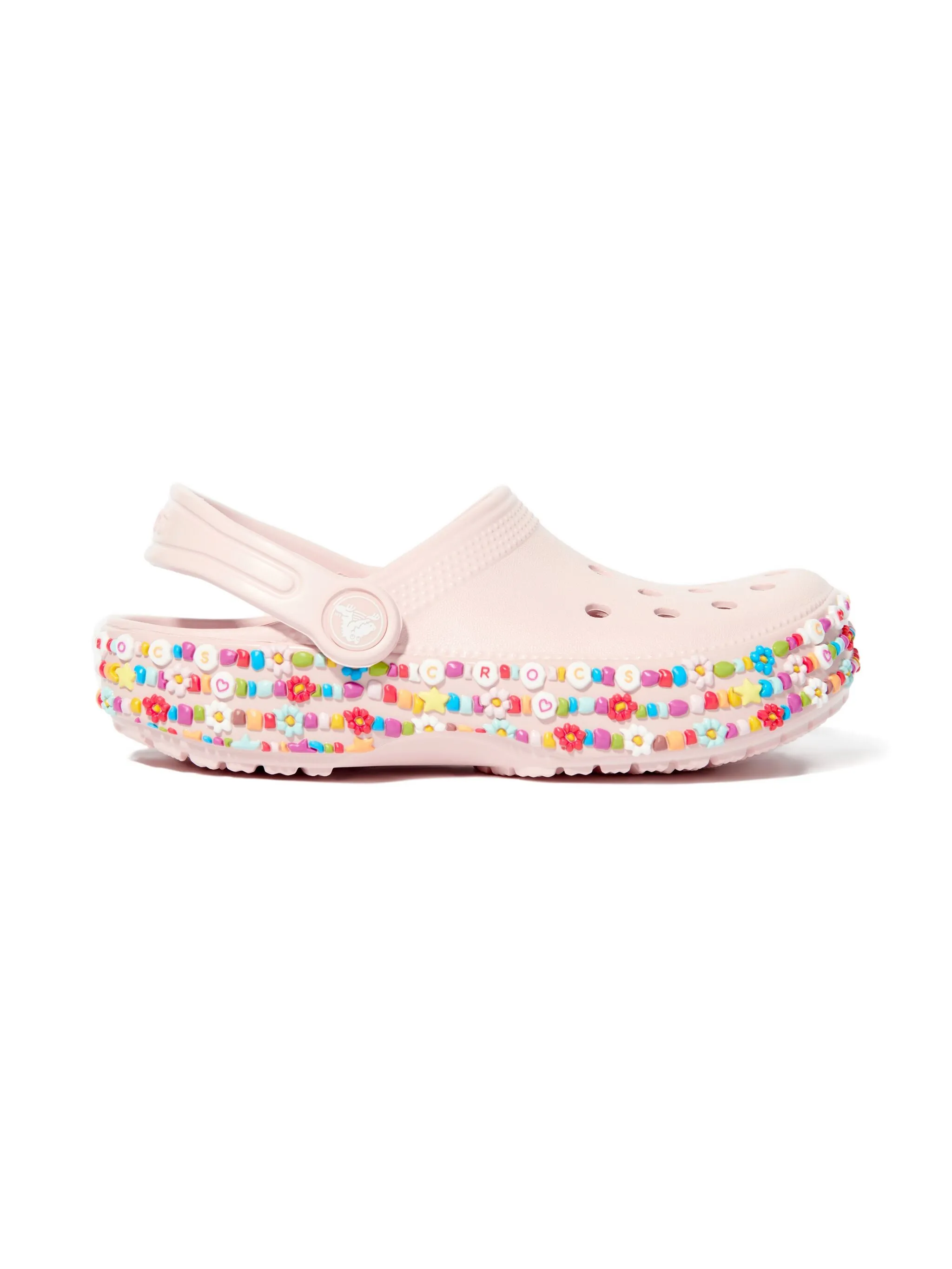 

Декорированные сандалии Crocs Kids, розовый