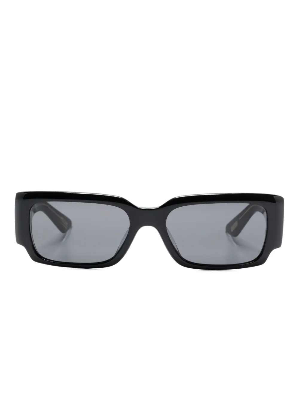 

Солнцезащитные очки в прямоугольной оправе Oliver Peoples, черный