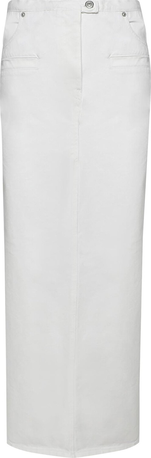 

Юбка Courrèges Heritage White Denim Long 'Heritage White', белый