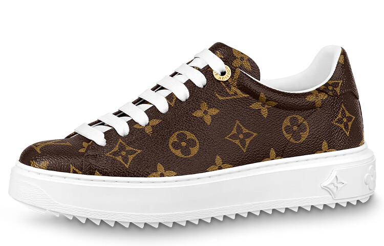 Кроссовки LOUIS VUITTON Time Out Sneakers 'Brown Monogram' Women's