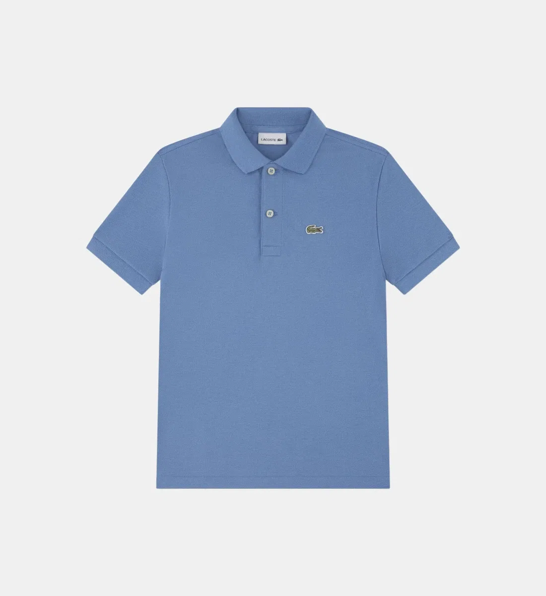 Хлопковое поло Lacoste, синий