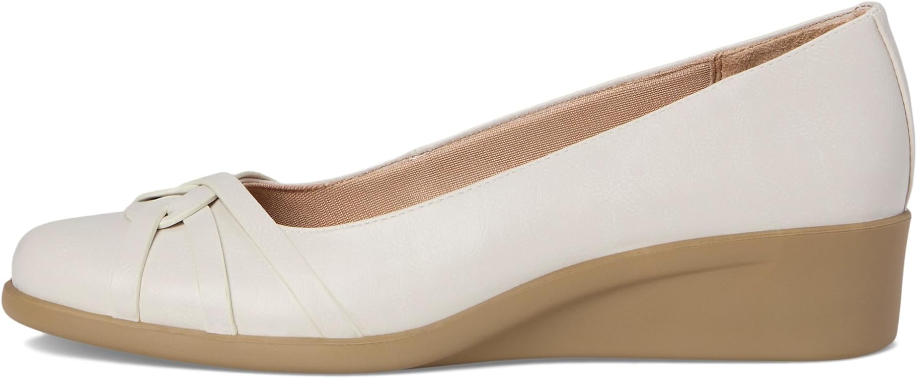 Туфли LifeStride Jorie Skimmers, цвет Bone Faux Leather — фото 4