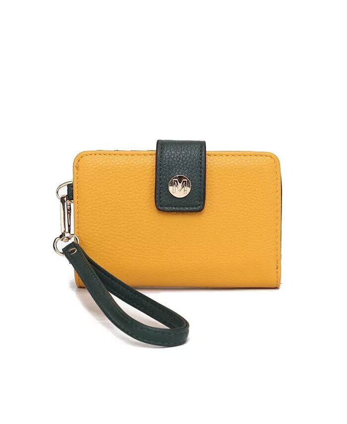 

Кошелек Shira Color Block с ремешком на запястье от Mia K Mkf Collection, желтый
