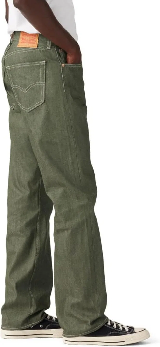 Джинсы Levi's 501 Original Fit, Green Rigid — фото 3
