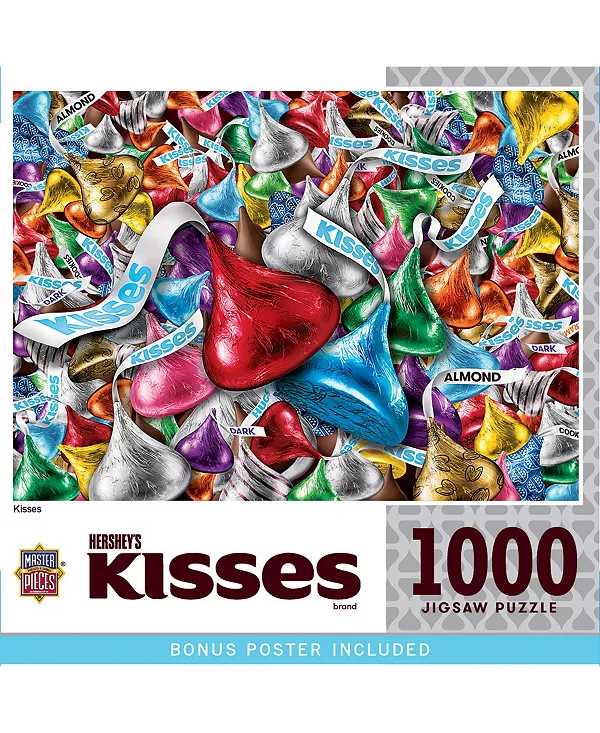 

Шедевры Hershey's Kisses - пазл из 1000 деталей для взрослых Masterpieces Puzzles, multicolor