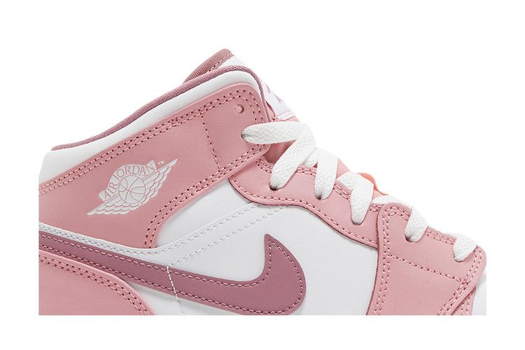 Кроссовки Air Jordan Air Jordan 1 Mid GS 'Valentine's Day 2023', розовый — фото 3