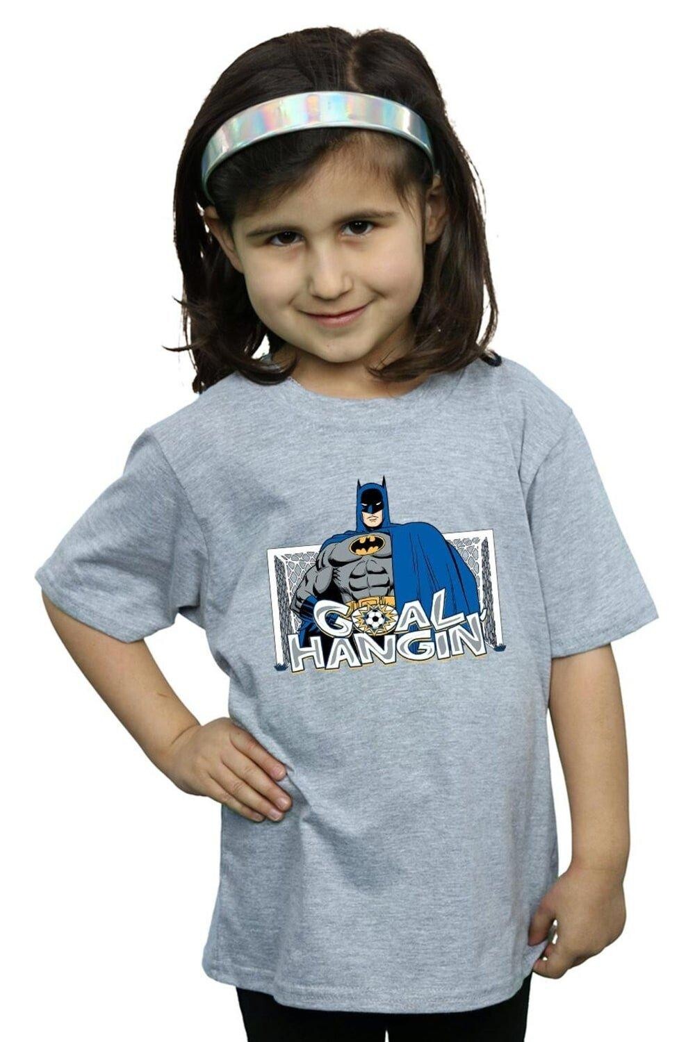 

Хлопковая футболка Batman Football Goal Hangin´ DC Comics, серый