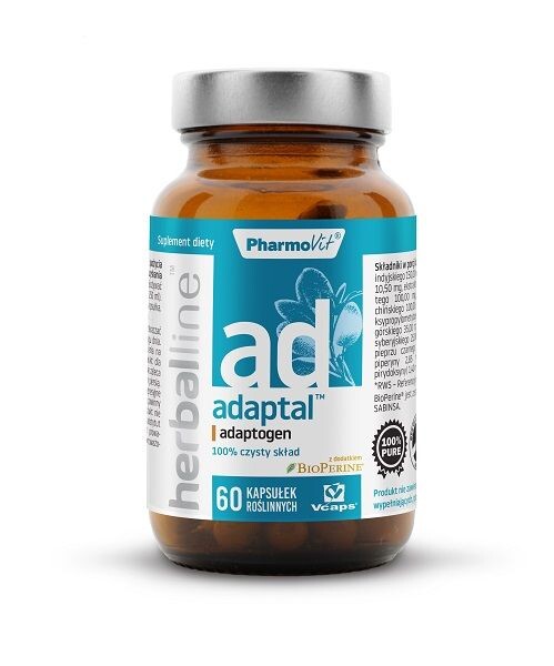 

Препарат, который успокаивает и облегчает засыпание Pharmovit Adaptal Adaptogen, 60 шт