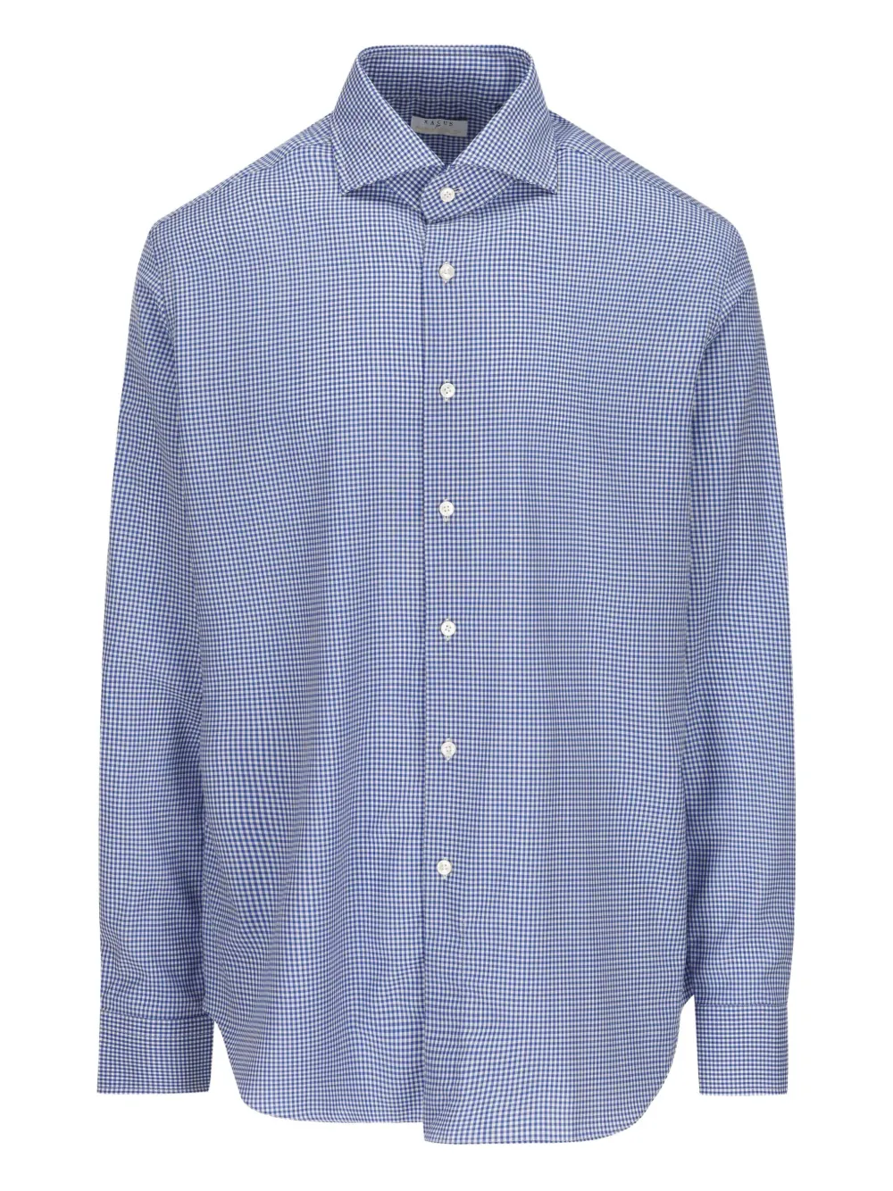 

Рубашка в клетку Xacus, синий