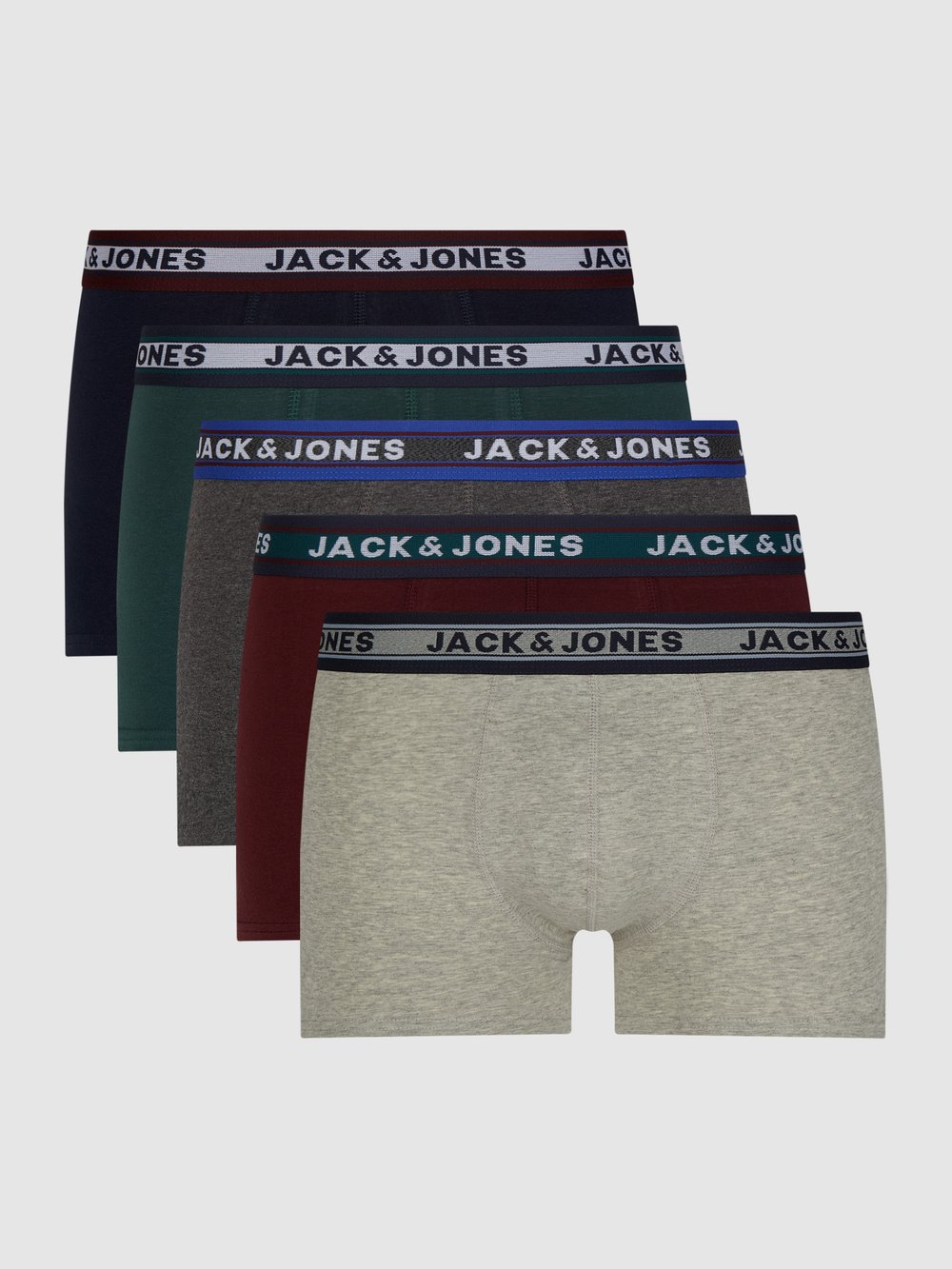 

Трусы-боксеры в упаковке по 5 шт Jack & Jones