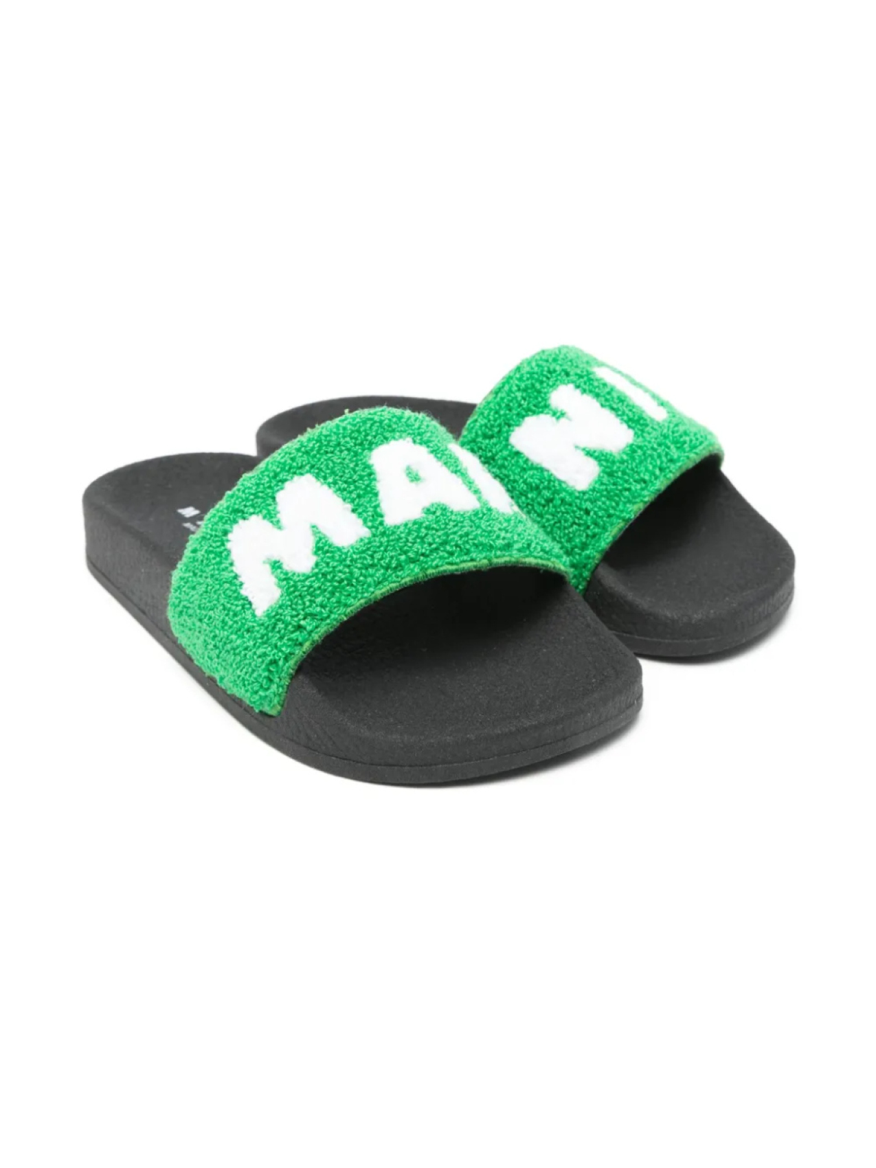 

Слайды с логотипом-интарсией Marni Kids, зеленый
