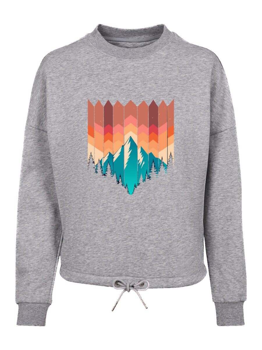 

Толстовка F4NT4STIC Berg Sonnenuntergang, mottled grey