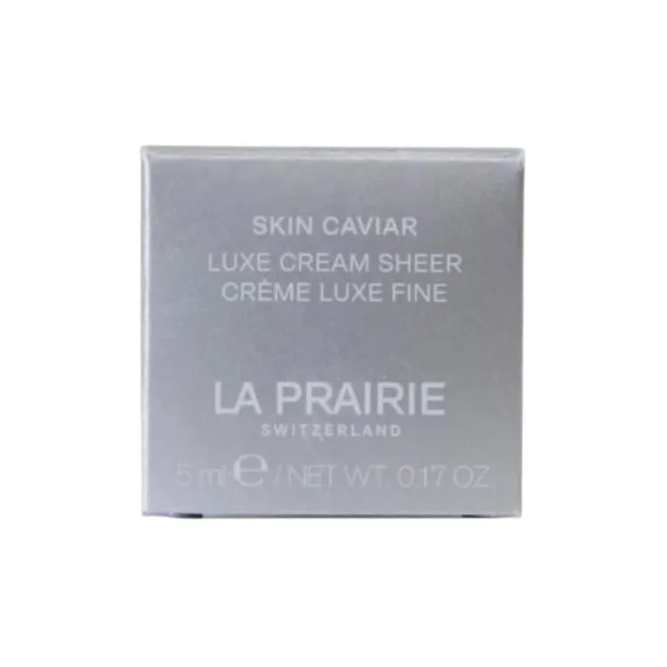 LA PRAIRIE LAIPONI Sample Set Blue Caviar Luxurious Face Cream Tightening, Reducing, Dark Circle, Anti Aging 5ml, 5ml*2 — фото 4