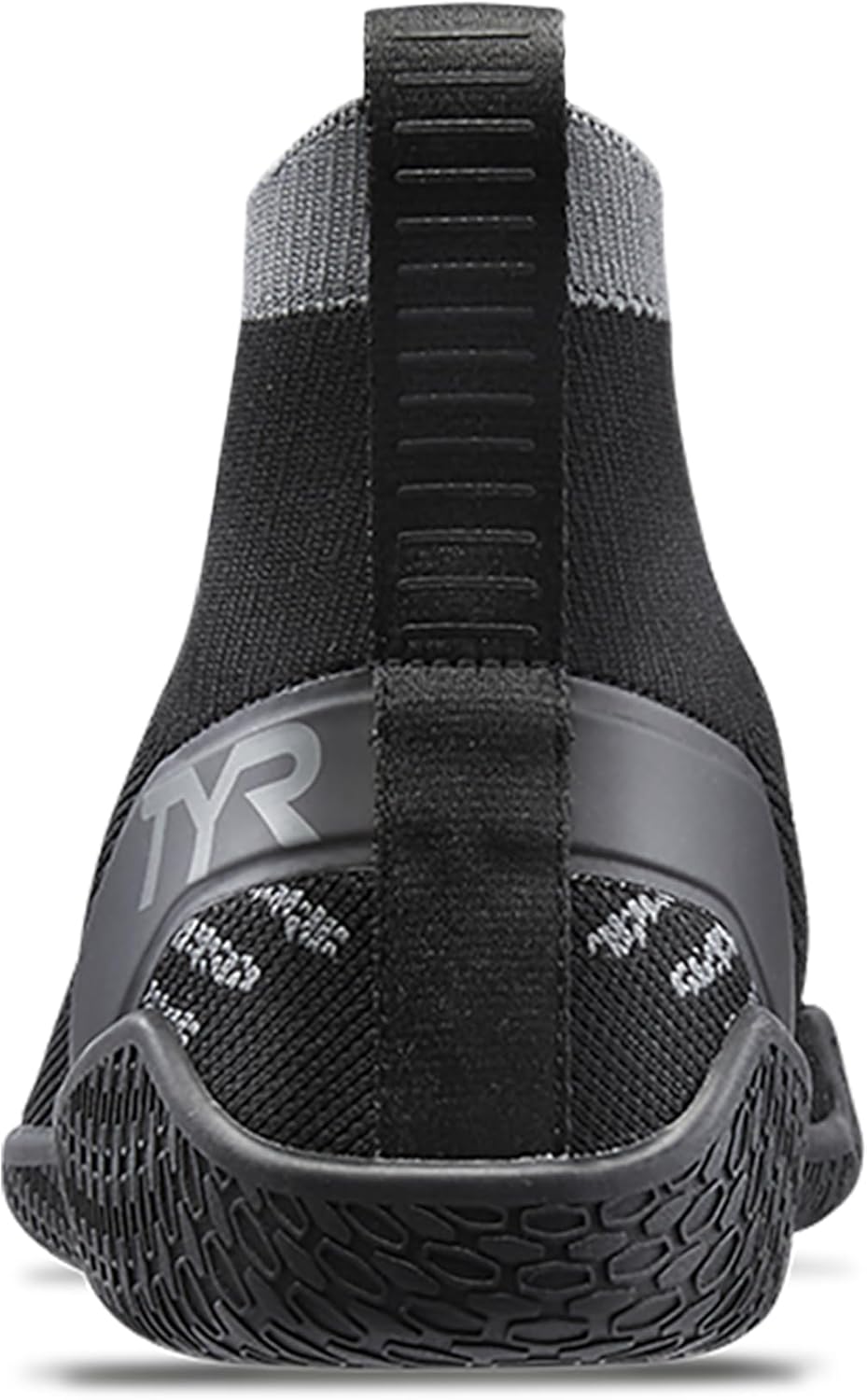 Кроссовки TYR Unisex Drop Zero Hightop с поддержкой лодыжки и сцеплением для тренировок в зале, черный — фото 3