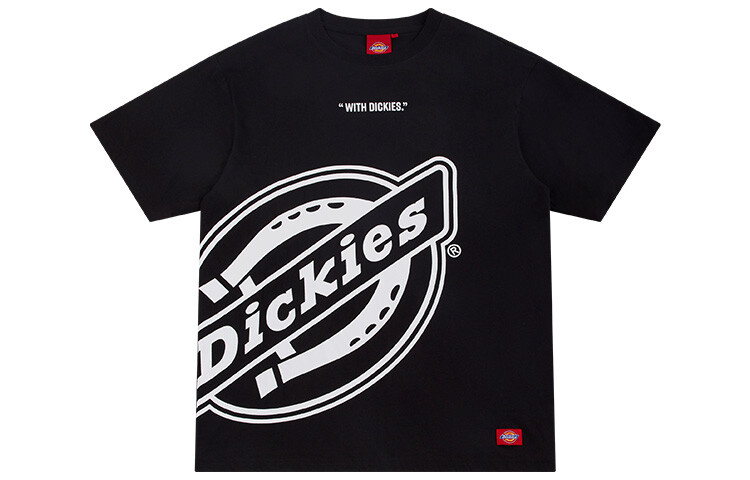 

Футболка унисекс черная Dickies, черный