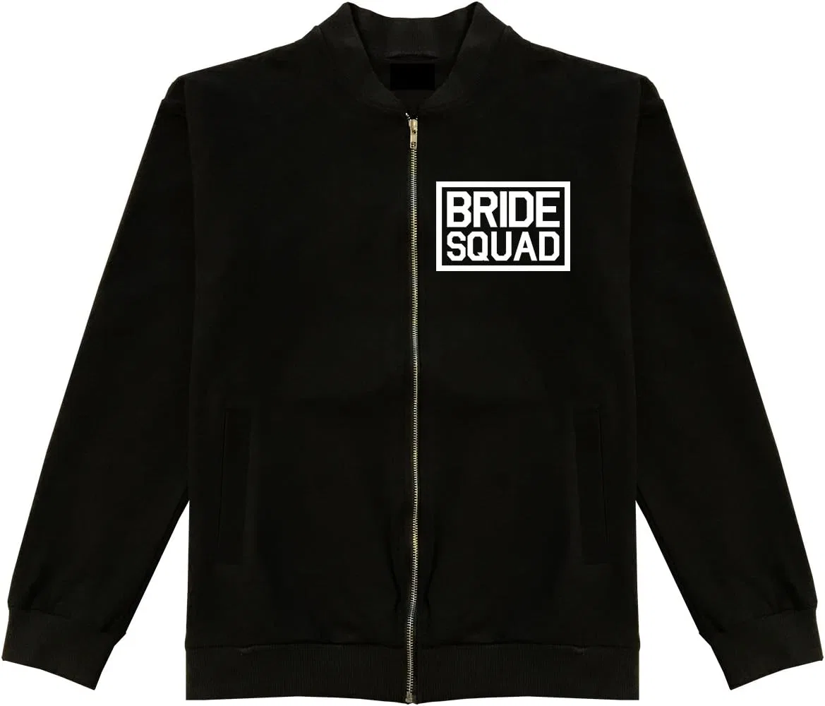 Куртка-бомбер Kings Of NY Bride Squad для девичника, черный