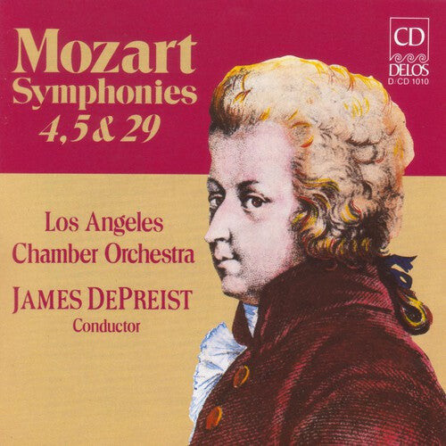 

CD диск Mozart / De Preist / L.a. Chamber Orchestra: Symphonies 4 & 5