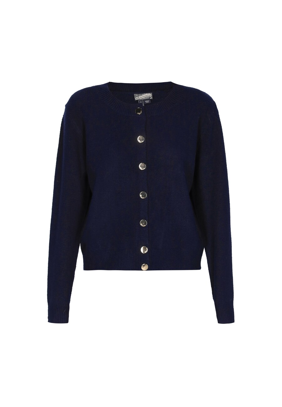 

Вязаный кардиган DreiMaster Vintage Vintage, темно-синий