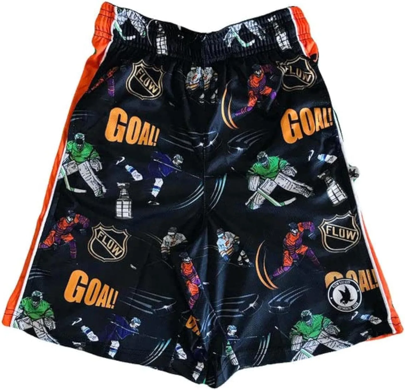 

Flow Society мужские шорты Shot on Goal черные — спортивные шорты с карманами