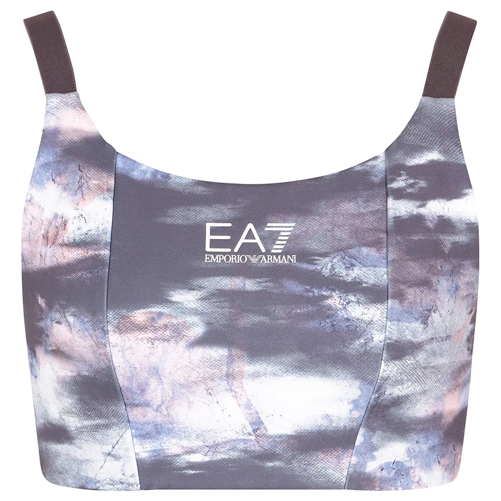 

Спортивный бюстгальтер EA7 EMPORIO ARMANI 7W000236_AF12627 sports bra, серый