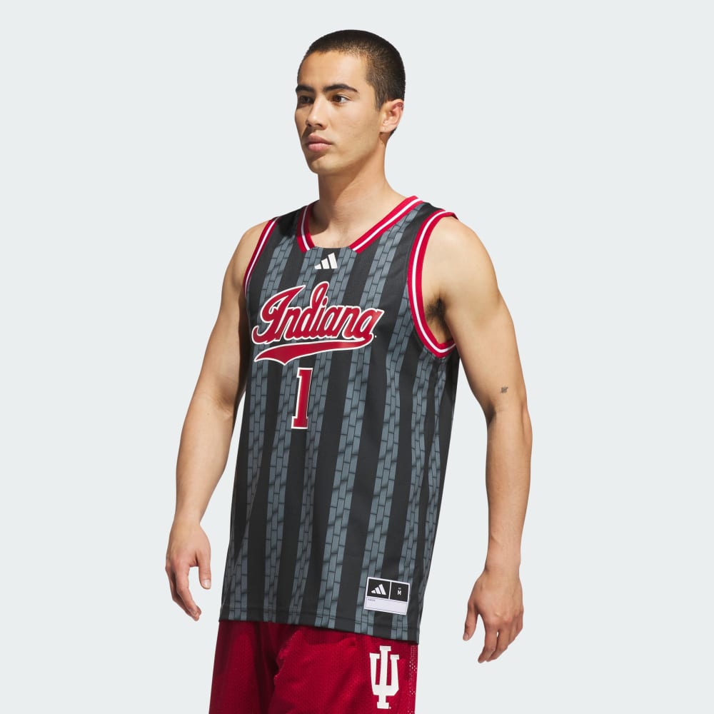 

Джерси Adidas Indiana Hoosiers Alt Swingman Jersey, черный