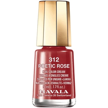 

Mini Color Poetic Rose Бордо 5мл, Mavala