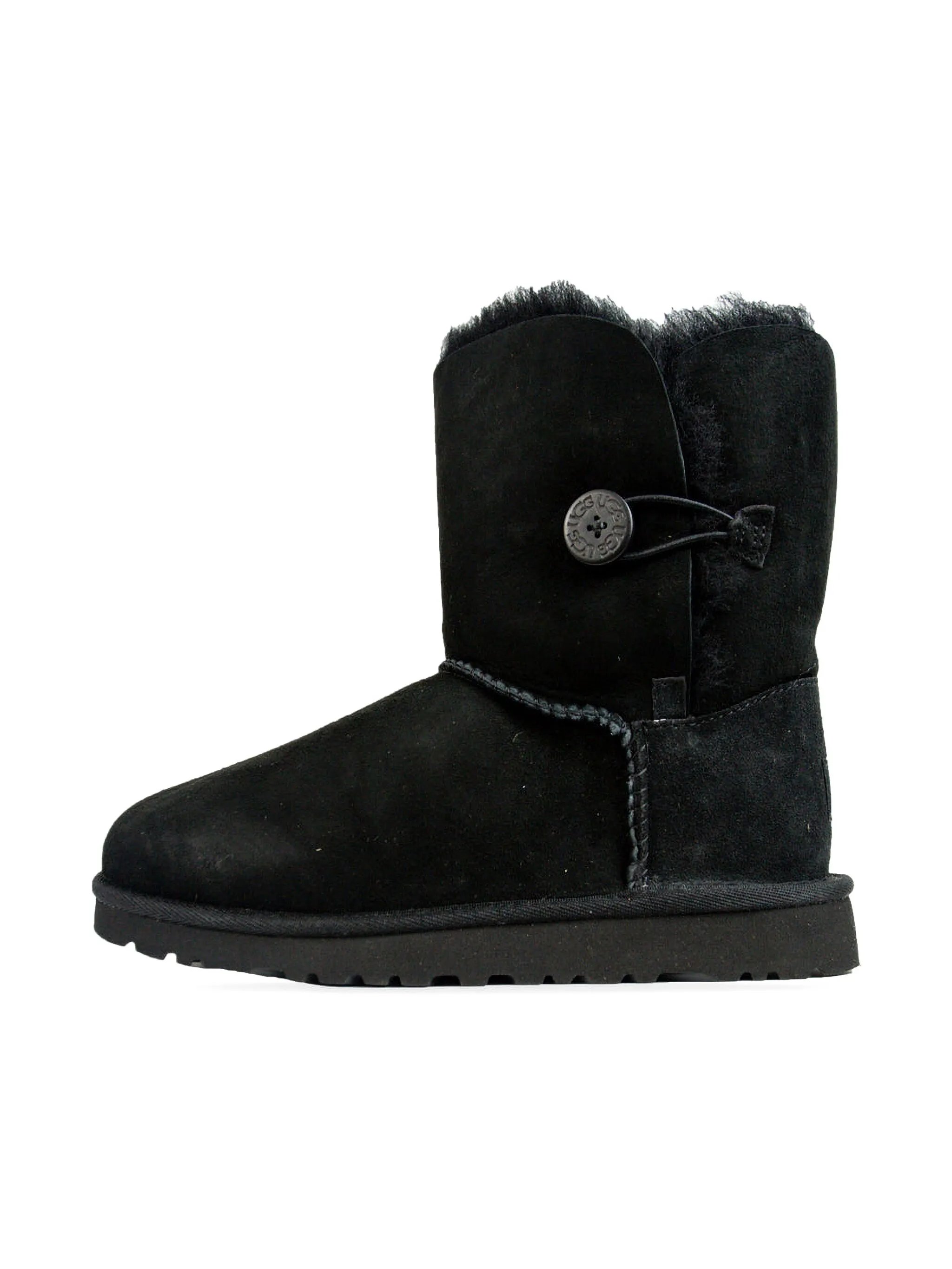 Зимние ботинки Bailey Button Ugg Kids, черный — фото 2