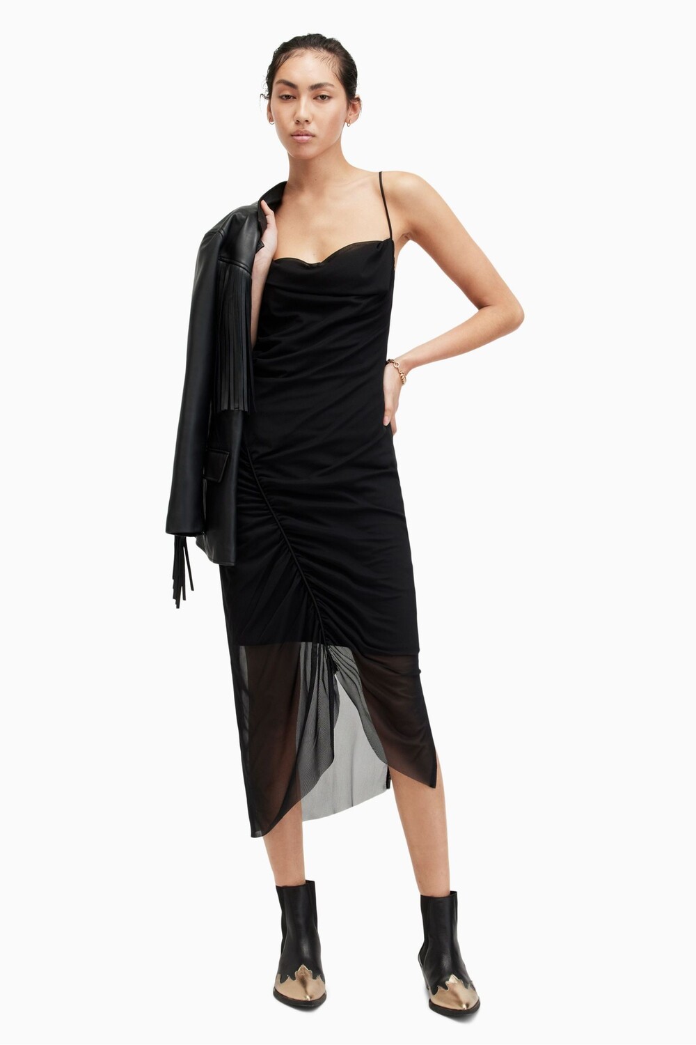 

Платье Allsaints ulla All Saints, черный