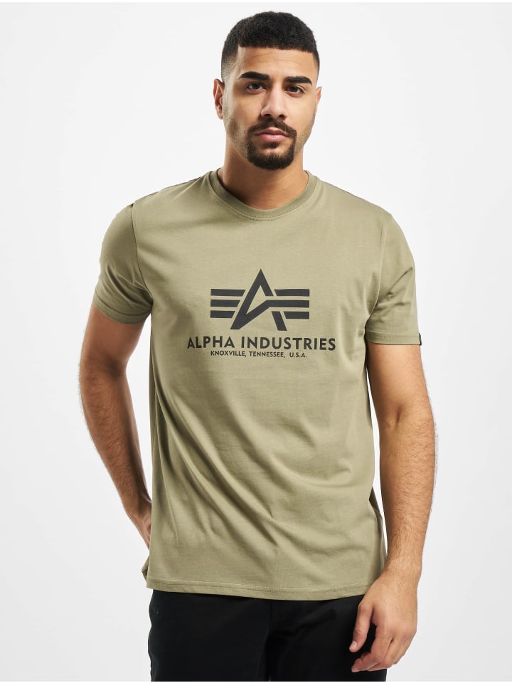 

Футболка Alpha Industries, оливковый