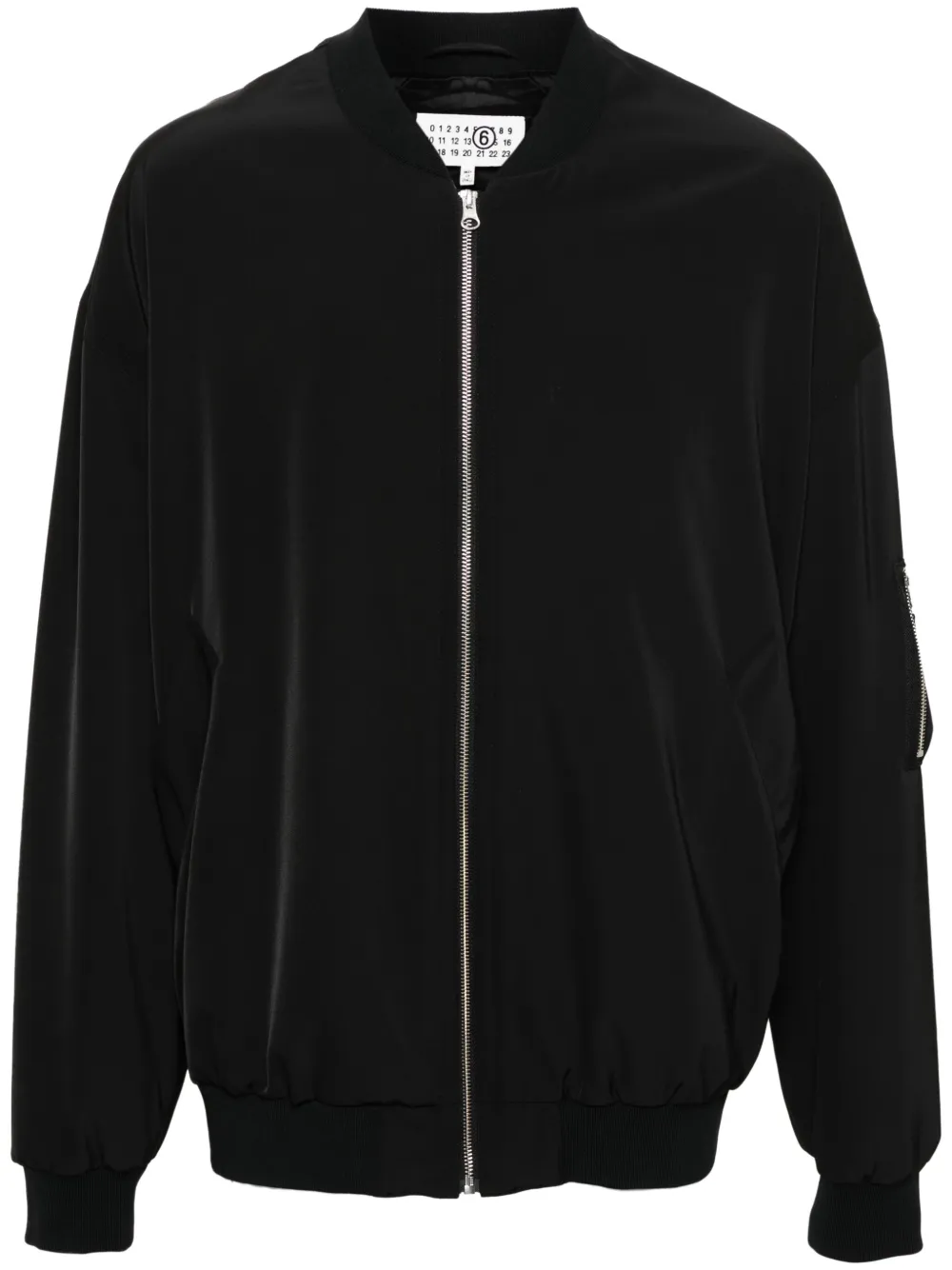 

Бомбер Twill MM6 Maison Margiela, черный