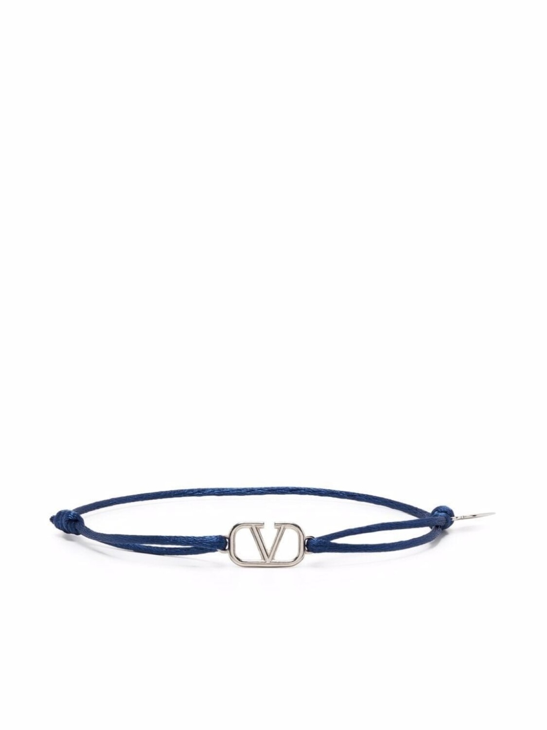 

Браслет с кулиской и логотипом VLogo Signature Valentino Garavani, синий