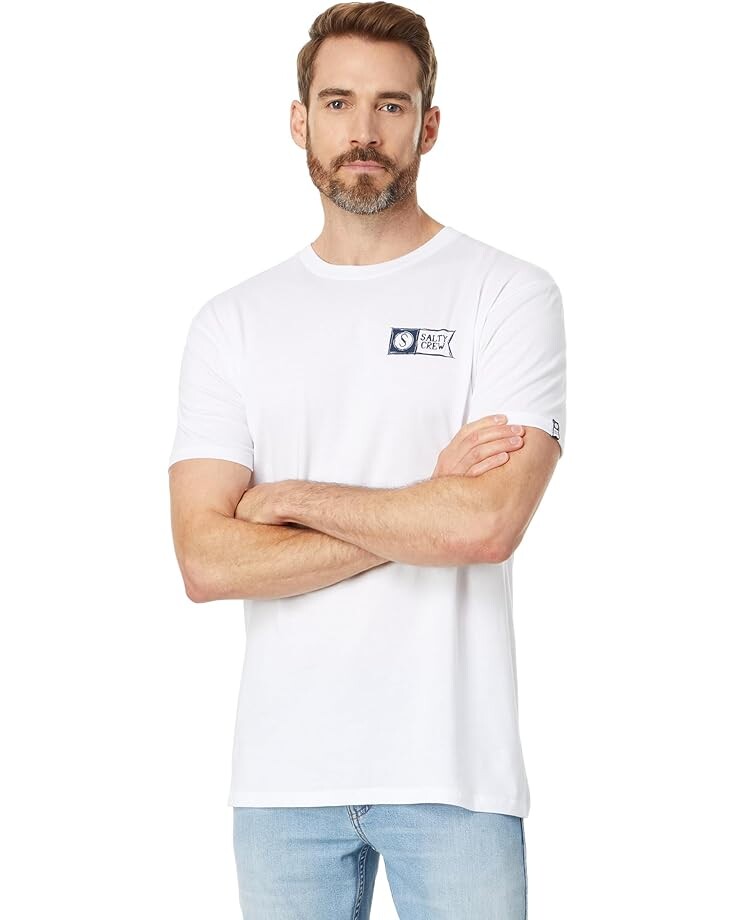 

Футболка Salty Crew Sketchy Alpha Premium Short Sleeve Tee, белый