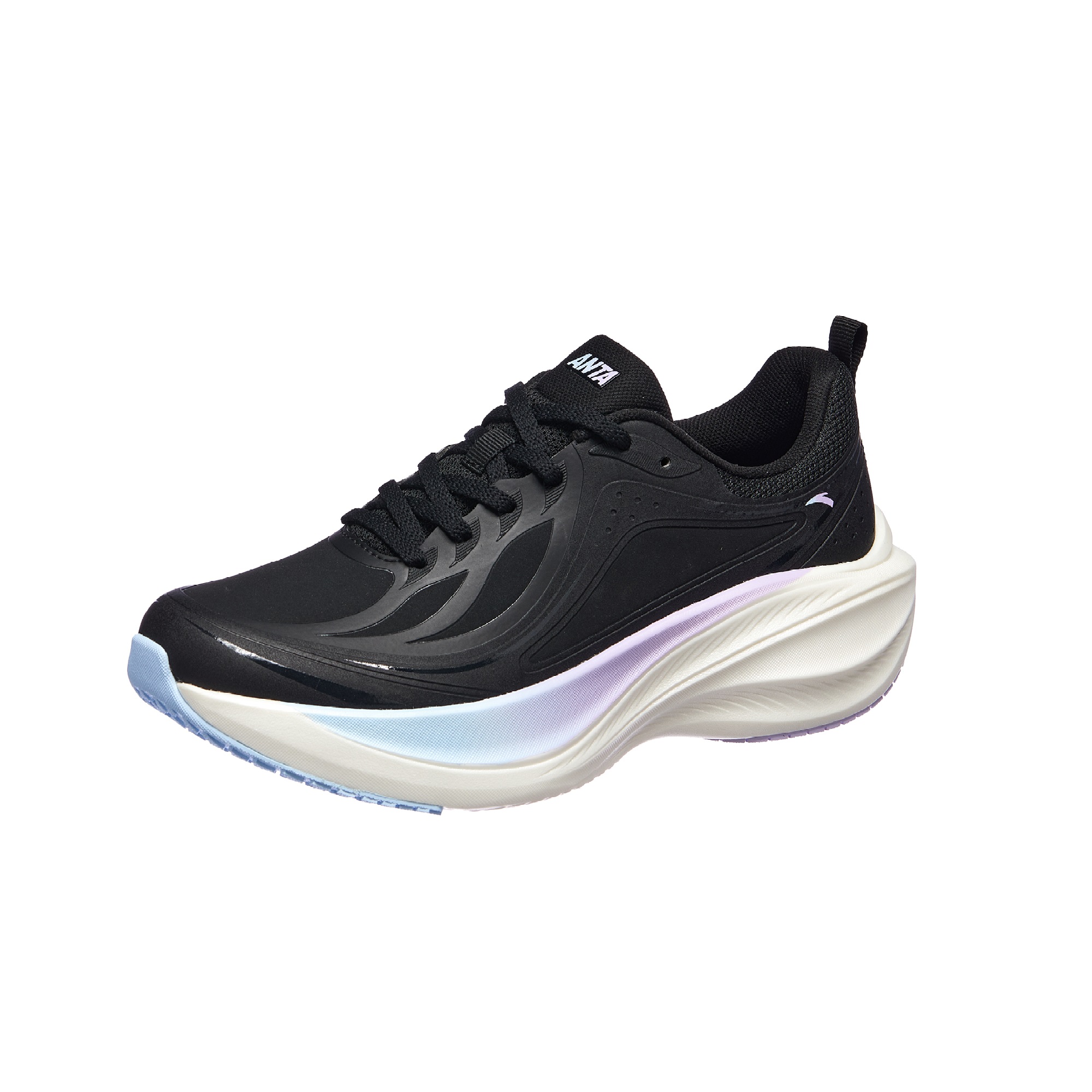 

Женские кроссовки Casual Running Shoes низкие Leaf 1.0 Cushioning, Wear Resistant ANTA, черный