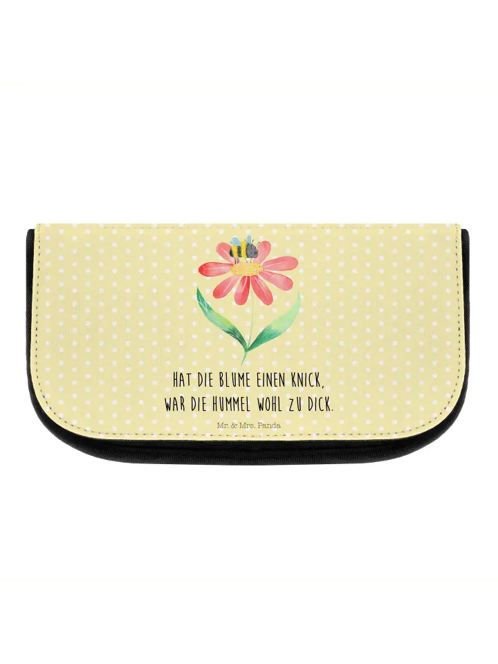 

Косметичка Mr. & Mrs. Panda, желтый пастельный