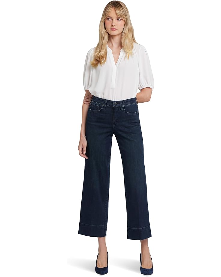 

Джинсы NYDJ Teresa Wide Leg Ankle in Obsidian Blue, цвет Obsidian Blue