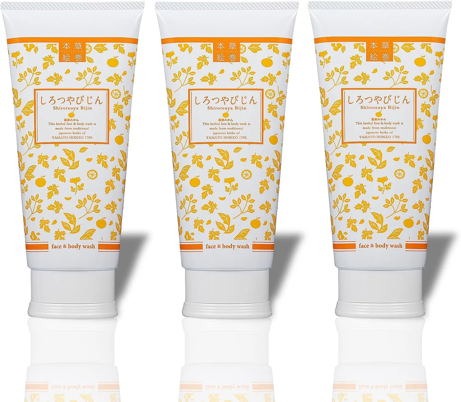 Масло для лица Loves Cosmetic — Love Cosmetics Herbal Picture Scroll Shiotsuya Bijin Satsuma Mikan, 200 г