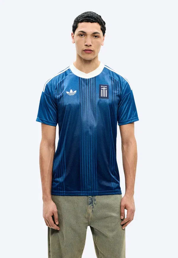 Футболка Adidas Performance Greece 26 away replica national team wear, темно-бирюзовый