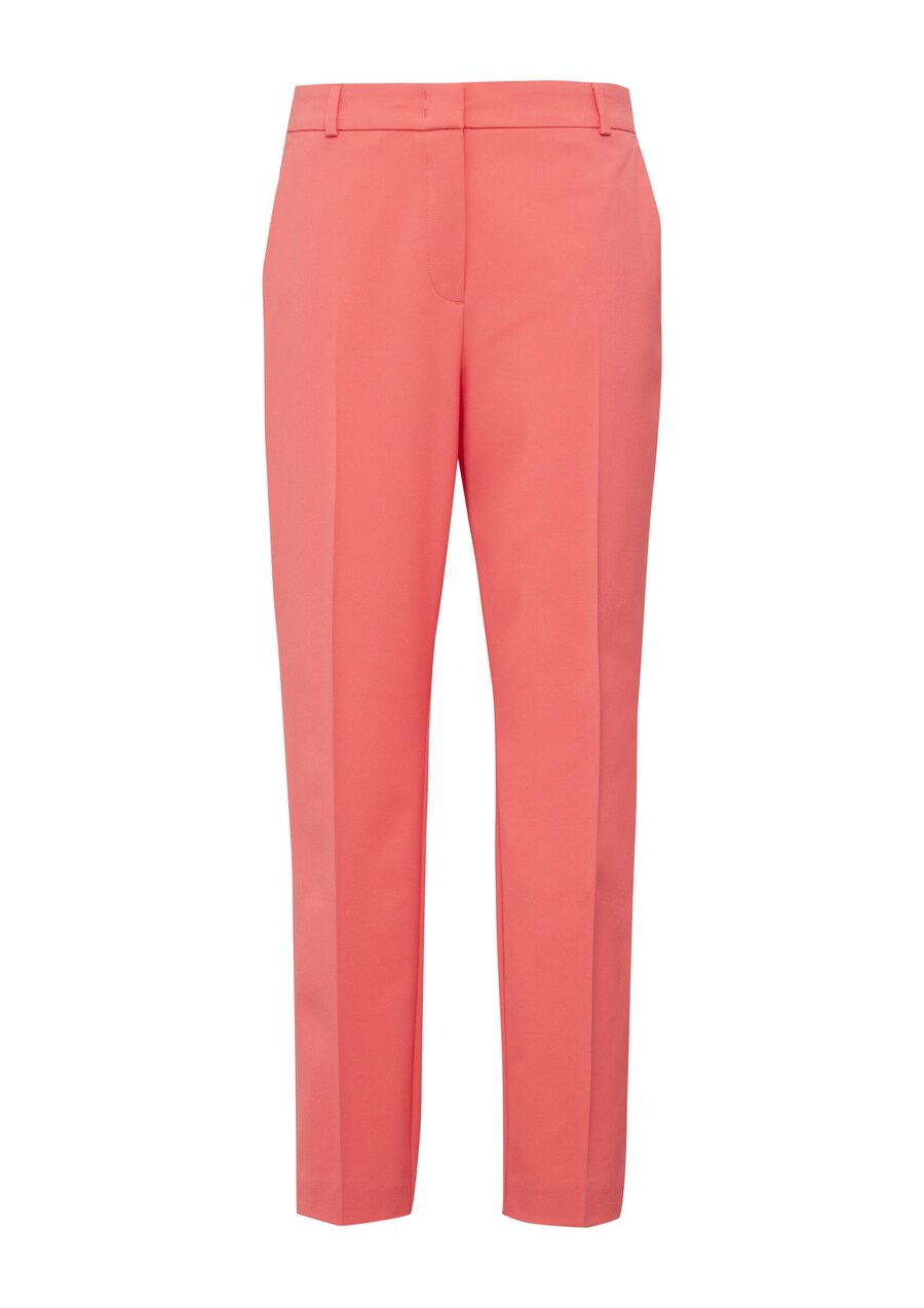 

Обычные плиссированные брюки COMMA, Salmon