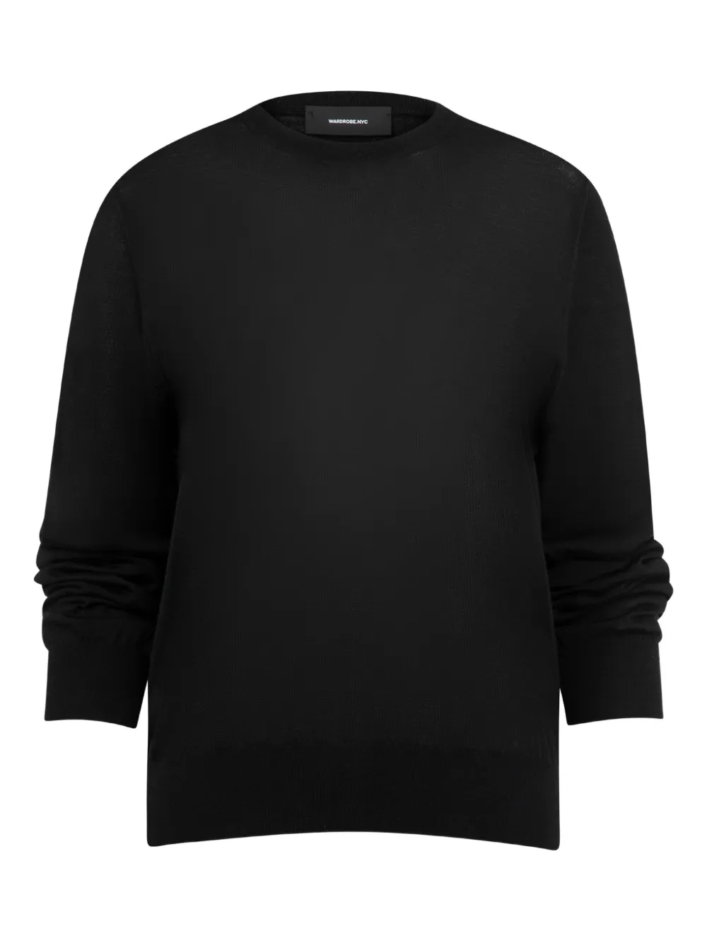 

Джемпер тонкой вязки WARDROBE.NYC, черный