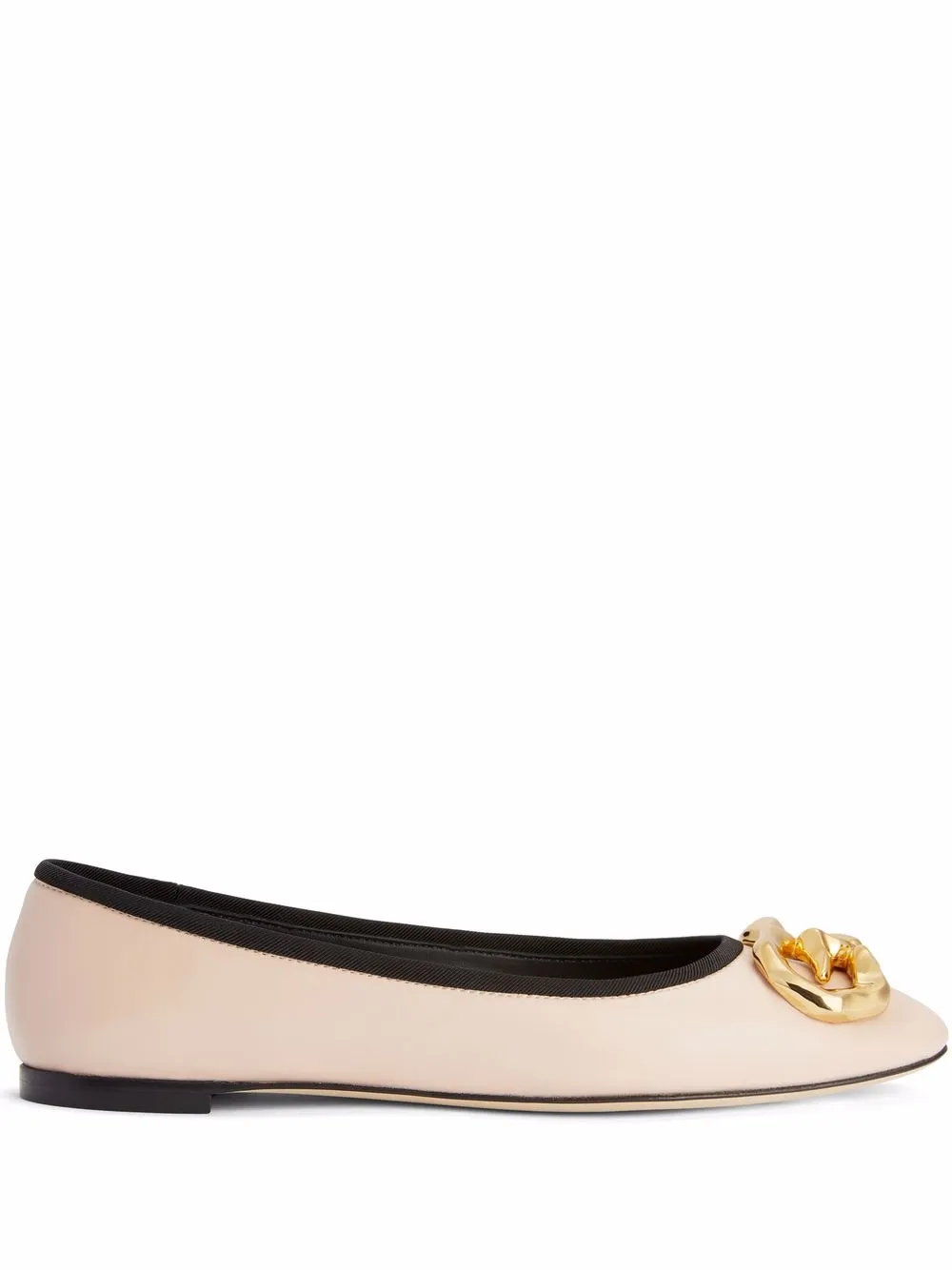 Балетки Amur Giuseppe Zanotti, розовый