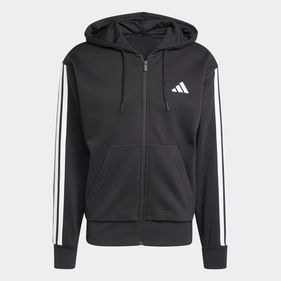 

Свитер с капюшоном на молнии ADIDAS SPORTSWEAR Athletic Zip-Up Hoodie, черный