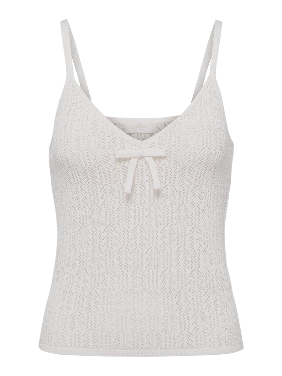 

Вязаный топ LeGer by Lena Gercke Maren, от белого