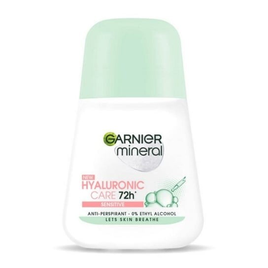 

Шариковый антиперспирант с минеральной гиалуроновой кислотой, 50 мл Garnier, Deo