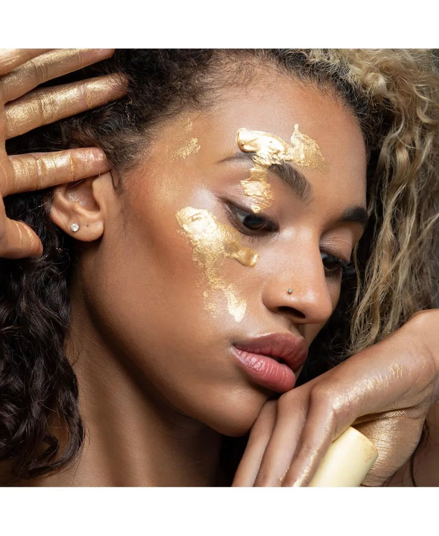 Masktini Осветляющая маска для лица Metal Head Gold — фото 2